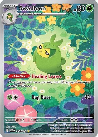 Swadloon 088/086 - SV White Flare Holofoil