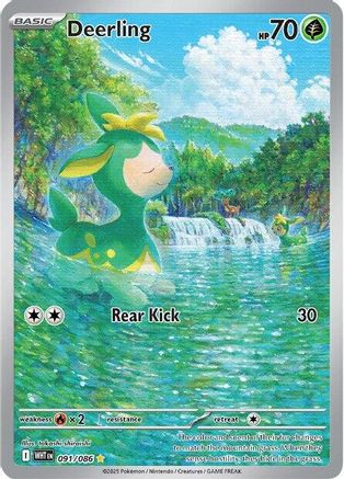 Deerling 091/086 - SV White Flare Holofoil