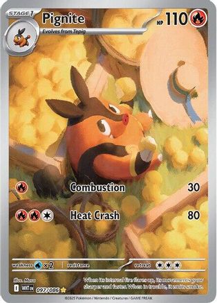 Pignite 097/086 - SV White Flare Holofoil