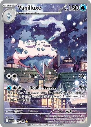 Vanilluxe 113/086 - SV White Flare Holofoil
