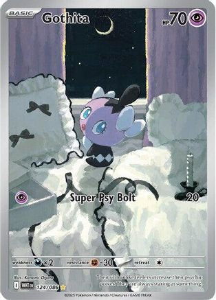 Gothita 124/086 - SV White Flare Holofoil
