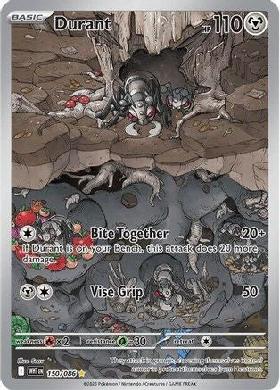 Durant 150/086 - SV White Flare Holofoil