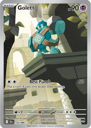 Golett 122/086 - SV Black Bolt Holofoil