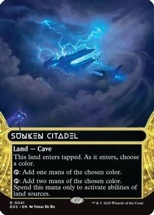 Sunken Citadel (0041) (Borderless) (EOS-041) - Edge of Eternities: Stellar Sights