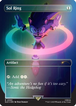 Sol Ring (2093) (Rainbow Foil) (SLD-2093) - Secret Lair Drop Series Foil