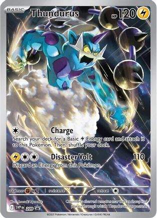 Thundurus 209 - SV Scarlet & Violet Promo Cards Holofoil