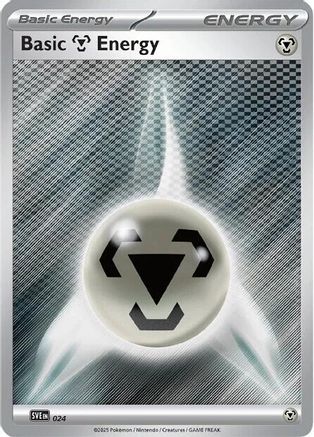 Basic Metal Energy 024 - SVE Scarlet & Violet Energies - Reverse Holofoil
