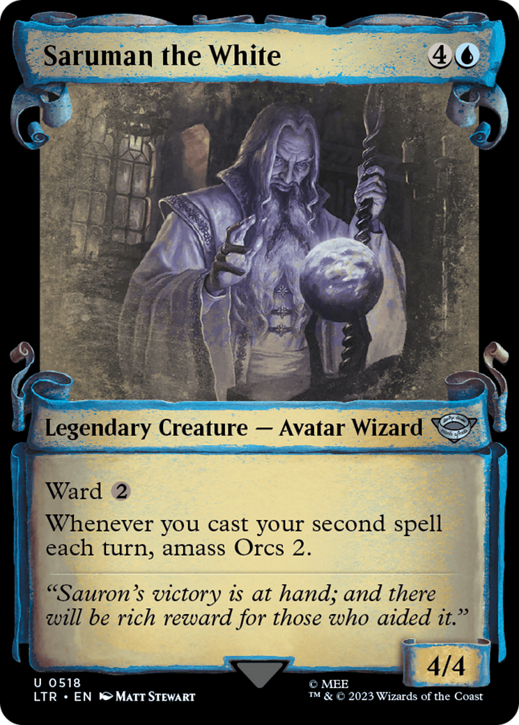 Saruman the White (LTR-518) - The Lord of the Rings: Tales of Middle-earth: (Showcase)