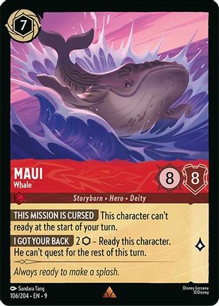 Maui - Whale (106/204) - Fabled