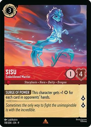 Sisu - Emboldened Warrior (118/204) - Fabled Cold Foil