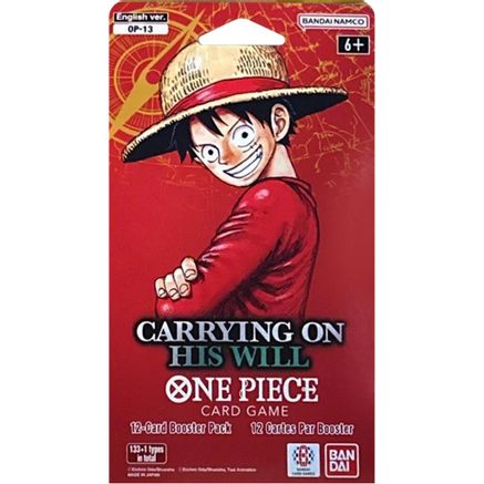 One Piece: Carrying On His Will Sleeved Booster Pack
