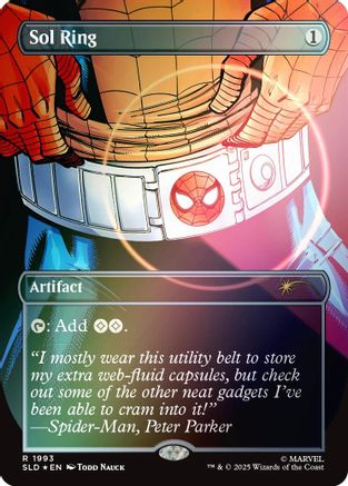 Sol Ring (1993) (Rainbow Foil) (SLD-1993) - Secret Lair Drop Series Foil