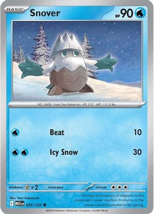 Snover 035/132 - ME01 Mega Evolution