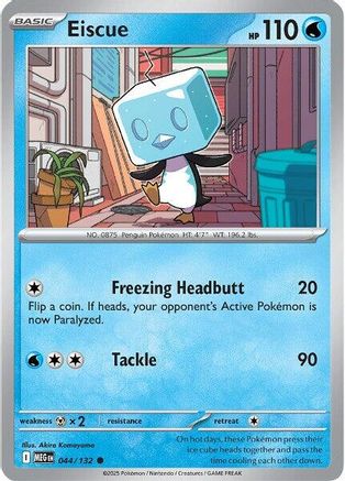 Eiscue 044 - ME01 Mega Evolution Reverse Holofoil