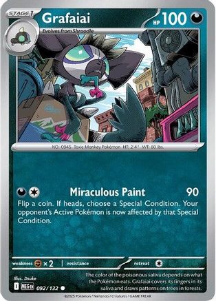 Grafaiai 092 - ME01 Mega Evolution