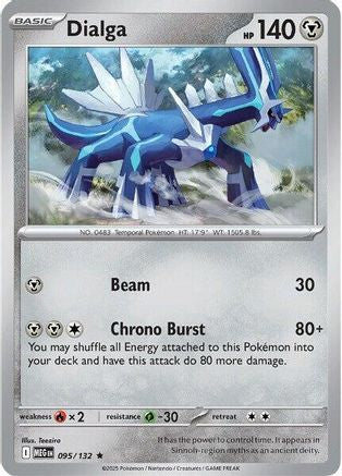 Dialga 095 - ME01 Mega Evolution Holofoil