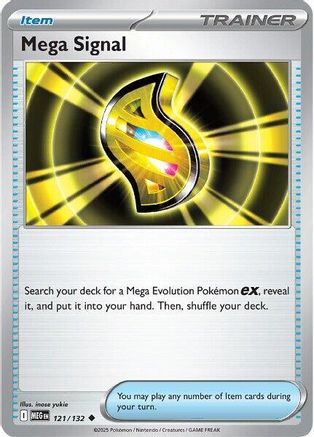 Mega Signal 121/132 - ME01 Mega Evolution Reverse Holofoil