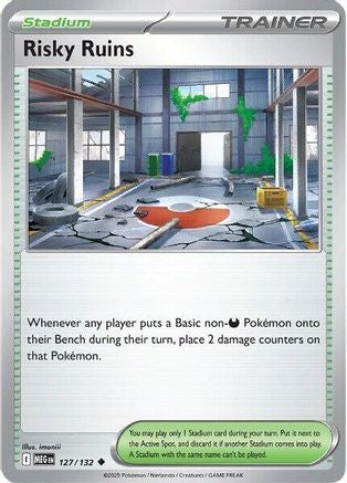 Risky Ruins 127 - ME01 Mega Evolution Reverse Holofoil
