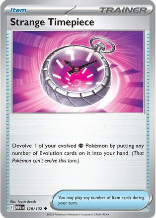 Strange Timepiece 128 - ME01 Mega Evolution Reverse Holofoil