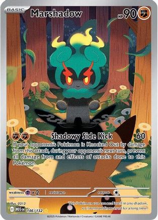 Marshadow 146/132 - ME01 Mega Evolution Holofoil