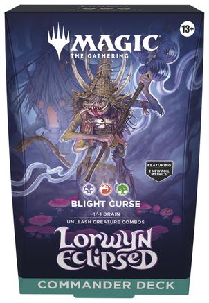 Magic: The Gathering: Lorwyn Eclipsed Commander Deck - Blight Curse