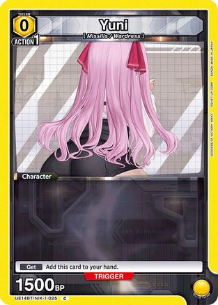 Yuni (UE14BT/NIK-1-025) - UE14BT GODDESS OF VICTORY NIKKE