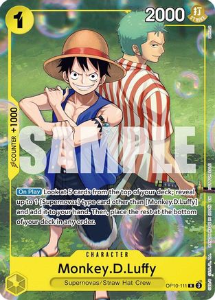 one piece tcg starter deck 12 One Piece TCG OP10-119 Trafalgar Law SEC Secret Rare main image 1