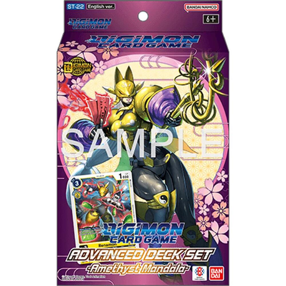 Digimon TCG: Advanced Deck Amethyst Mandala Digimon TCG: Advanced Deck Amethyst Mandala