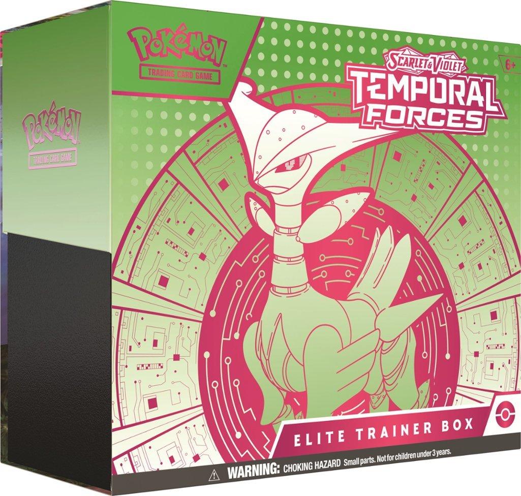 Scarlet & Violet: Temporal Forces - Elite Trainer Box (Iron Leaves) - Josh's Cards