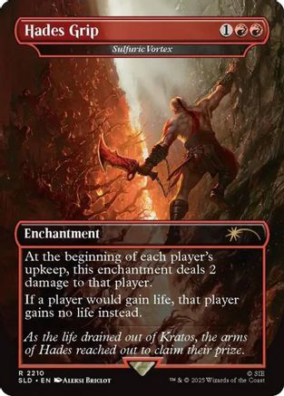 Hades Grip - Sulfuric Vortex (SLD-2210) - Secret Lair Drop Series Foil