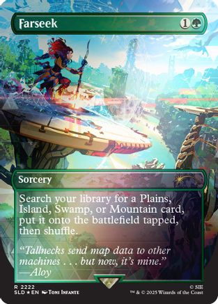 Farseek (Rainbow Foil) (SLD-2222) - Secret Lair Drop Series Foil