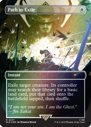 Path to Exile (2227) (Rainbow Foil) (SLD-2227) - Secret Lair Drop Series Foil