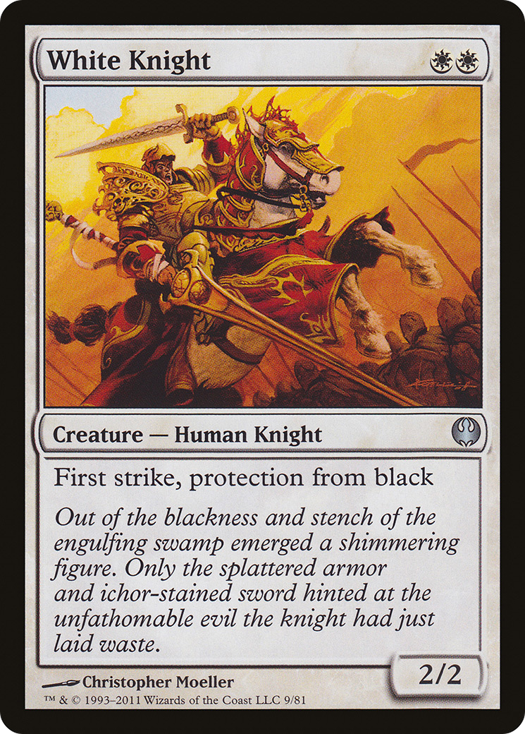 White Knight (DDG-009) - Duel Decks: Knights vs. Dragons
