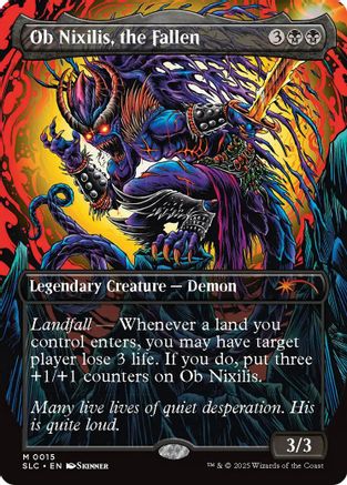Ob Nixilis, the Fallen (SLC-015) - Secret Lair Countdown Kit