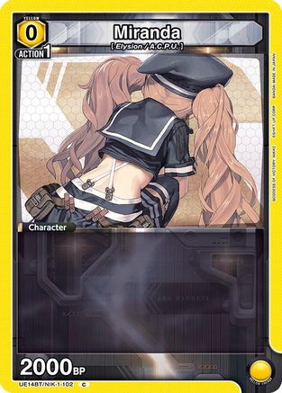 Miranda (UE14BT/NIK-1-102) - UE14BT GODDESS OF VICTORY NIKKE