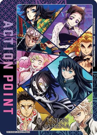 Action Point Card (AP03) (UEX05BT/KMY-3-AP03) - UEX05BT Demon Slayer Kimetsu no Yaiba Vol2 Foil