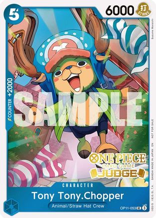 Tony Tony.Chopper (Judge Pack Vol. 7) (OP11-053) - One Piece Promotion Cards Foil