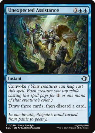 Unexpected Assistance (ECL-080) - Lorwyn Eclipsed