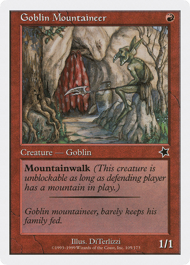 Goblin Mountaineer (S99-105) - Starter 1999