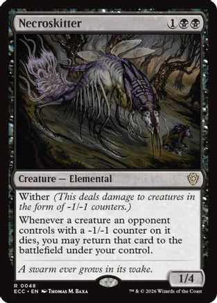 Necroskitter (ECC-048) - Commander: Lorwyn Eclipsed