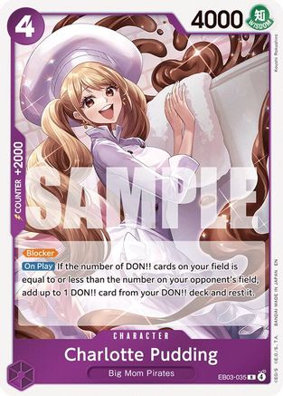 Charlotte Pudding (EB03-035) - Extra Booster: One Piece Heroines Edition Foil