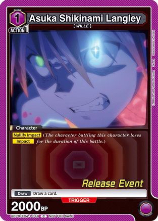 Asuka Shikinami Langley (049) (UEPR/EVA-1-049) - UE15BT Evangelion New Theatrical Edition Release Event Cards