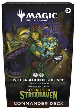 Magic: The Gathering: Secrets of Strixhaven Commander Deck - Witherbloom Pestilence