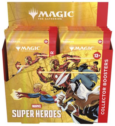 Magic: The Gathering: Marvel Super Heroes - Collector Booster Display