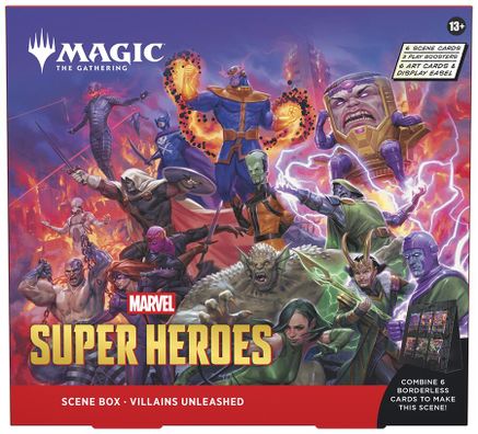 Magic: The Gathering: Marvel Super Heroes Scene Box - Villains Unleashed