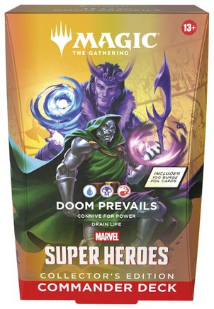 Magic: The Gathering: Marvel Super Heroes Commander Deck - Doom Prevails (Collector's Edition)