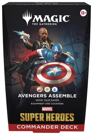 Magic: The Gathering: Marvel Super Heroes Commander Deck - Avengers Assemble