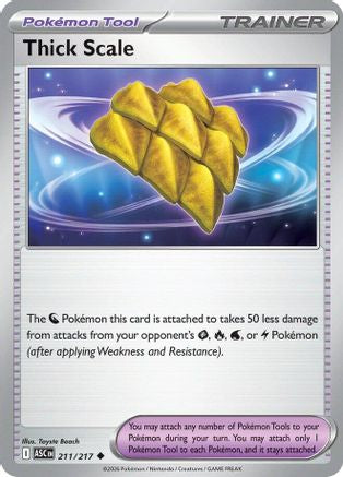 Thick Scale 211/null - ME Ascended Heroes Reverse Holofoil