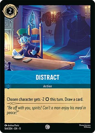 Distract (164/204) - Winterspell Cold Foil
