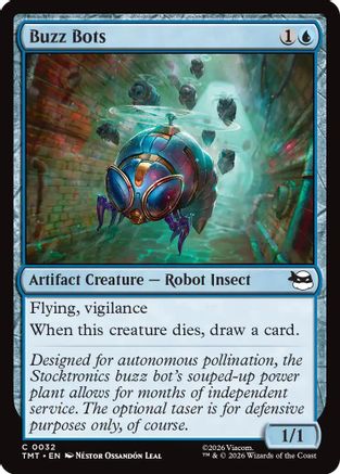 Buzz Bots (TMT-032) - Teenage Mutant Ninja Turtles Foil